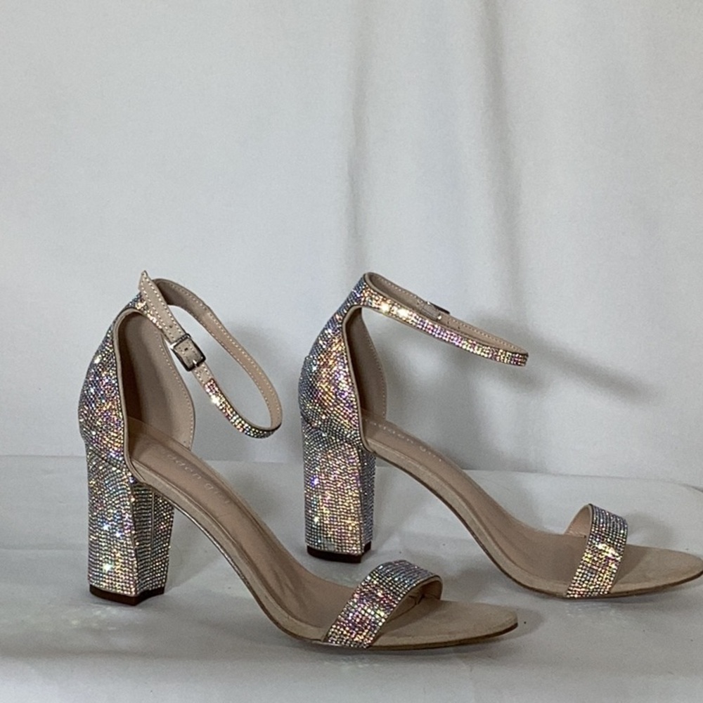 NWT MADDEN GIRL Beella Rhinestone Heels Size 10 - Picture 3 of 9